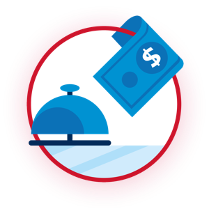 Economics Hotel Taxes Icon