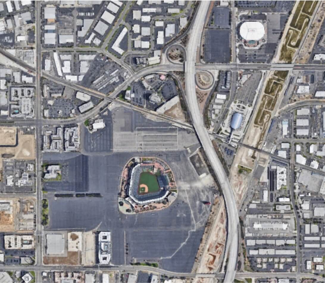 Los Angeles Angels Stadium Site Today