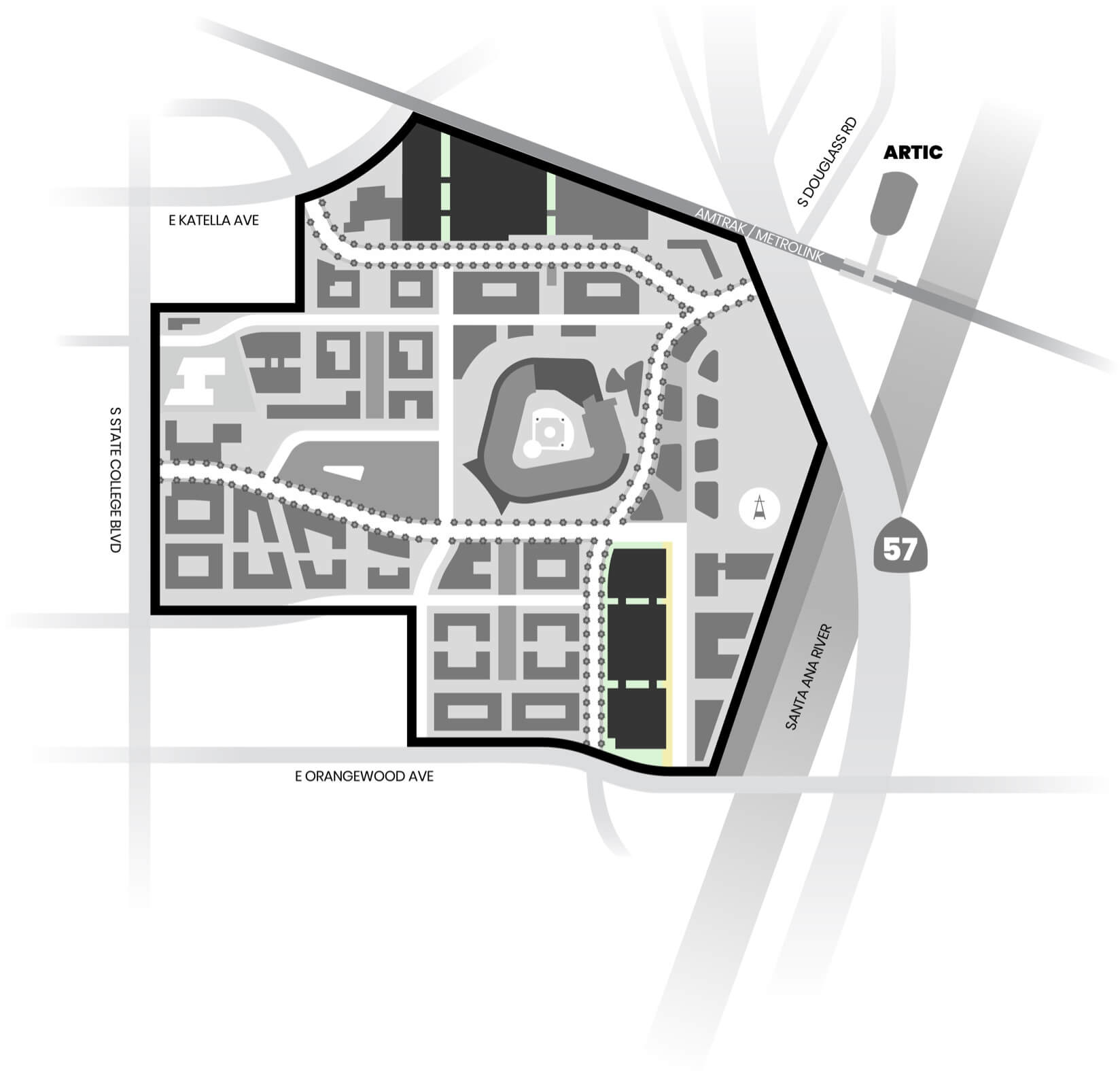 Stadium Site Plan - Mobility