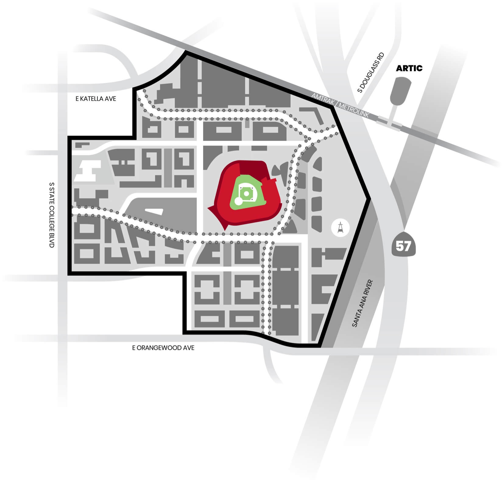 Stadium Site Plan - Stadium